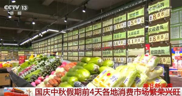 透过数据看假期各地消费市场繁荣兴旺、“新